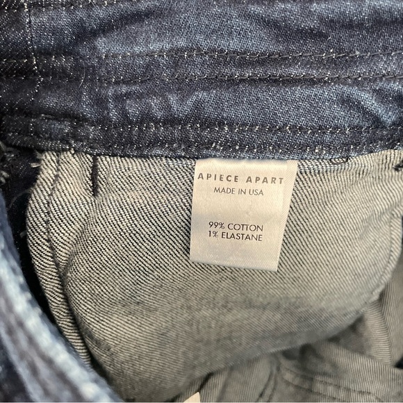 Apiece Apart Denim Bahia Straight Leg Enzyme Wash - Picture 13 of 13